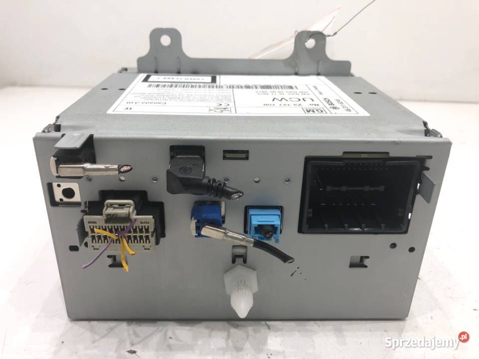 RADIO OPEL ZAFIRA C 23127750 ODTWARZACZ