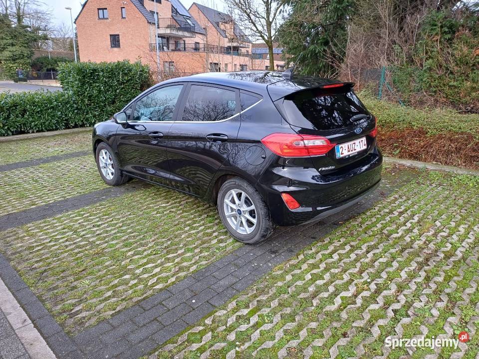 FORD FIESTA TITANIUM DOBRZE WYPOSAŻONY 41200km Samochody osobowe wielkopolskie Rakoniewice