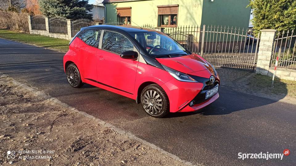 Aygo 50 śliczna światła do jazdy dziennej wielkopolskie Września