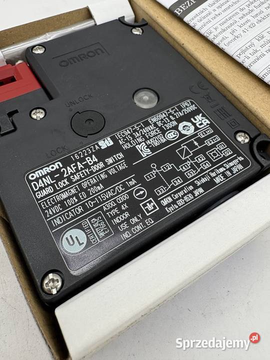 Omron D4NL2AFAB4 Wyłącznik drzwiowy mazowieckie Warszawa