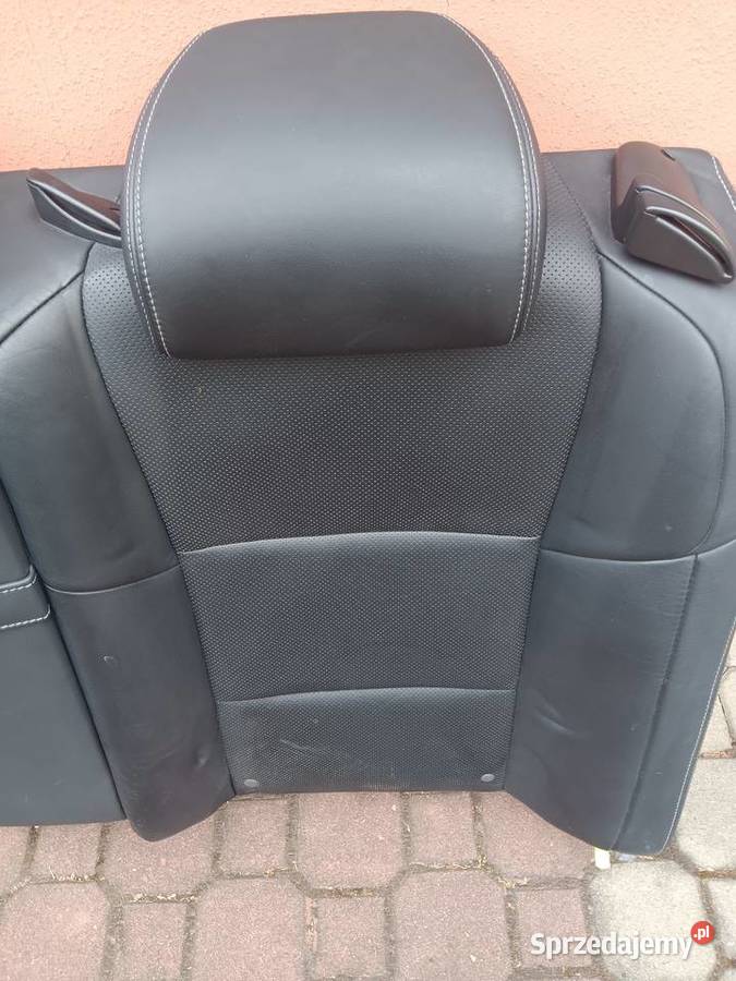 Kanapa oparcie tylne czarne Lexus GS IV GS350