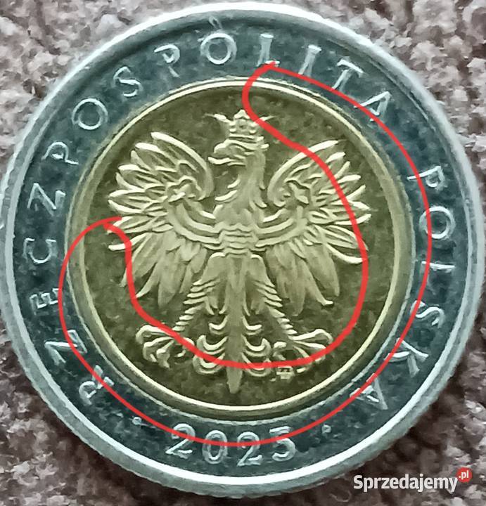 5 Złotych 2025 r Wielodestrukt około mennicze Konin sprzedam