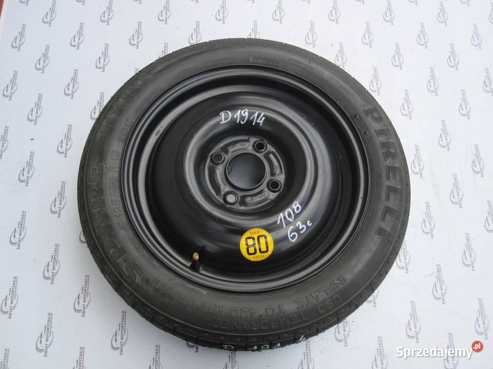 FORD FOCUS MK1 I koło dojazdowe 1258015 95M sprzedam