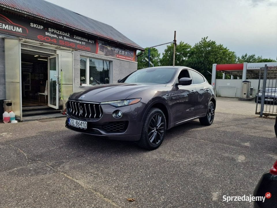 Maserati Levante 30 BiTurbo 430 Lifcie Panorama kurtyny powietrzne pomorskie Słupsk