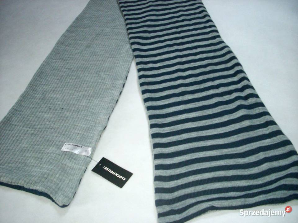 CA szalik Dzianinowy Paski Nowy Dodatki Nowy Sącz sprzedam