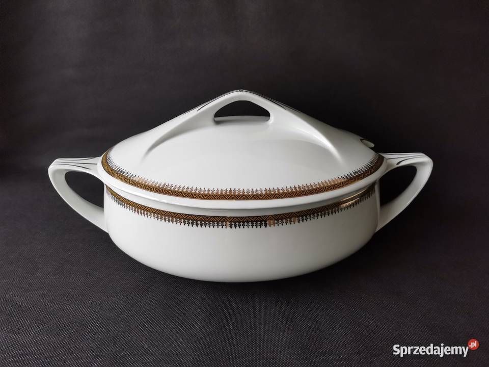 Stara przedwojenna nieużywana waza porcelana Katowice sprzedam