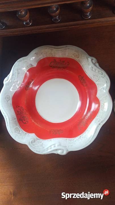 Secesyjny wazon Reinhold Schlegelmilch Tillowitz Porcelana i szkło Gdańsk