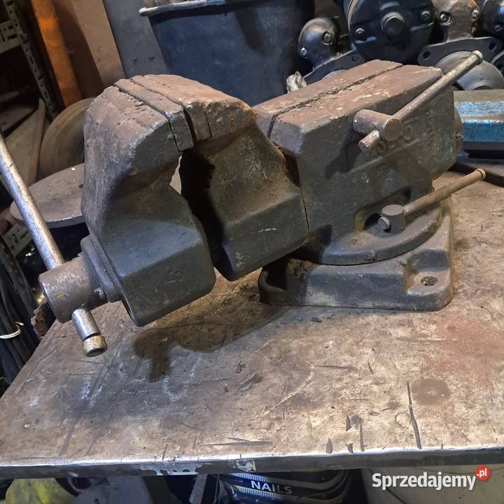 Imadło kowalskie 125mm stare masywne Białystok
