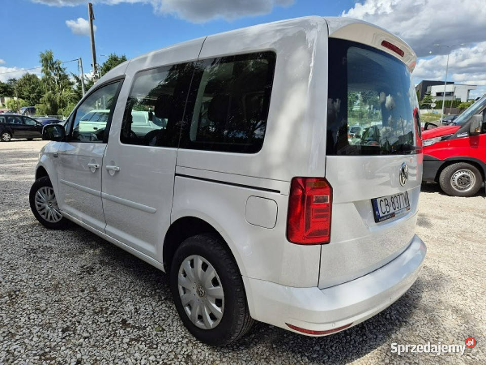 Volkswagen Caddy 20 tdi Kamera Navi Stan idealny Zarejestrowany w Polsce Bydgoszcz sprzedam