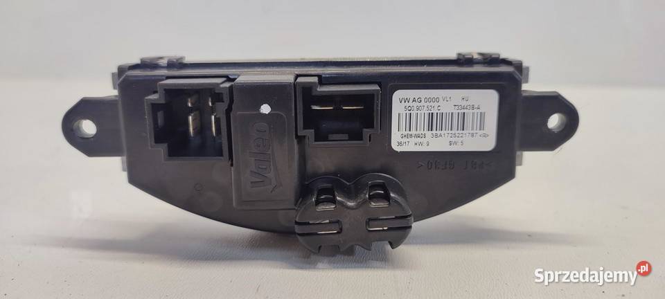 VW TIGUAN II REZYSTOR DMUCHAWY 5Q0907521C osobowe sprzedam