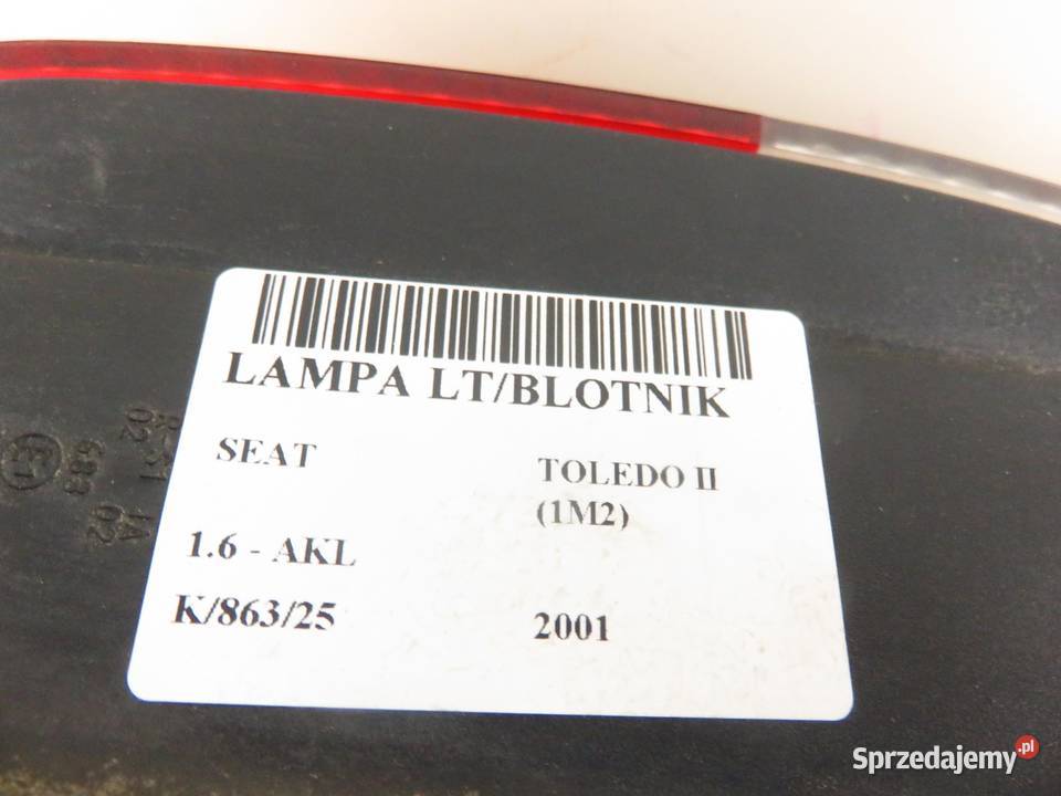 LAMPA LEWA TYLNA SEAT TOLEDO II 1M2 1M5945095B