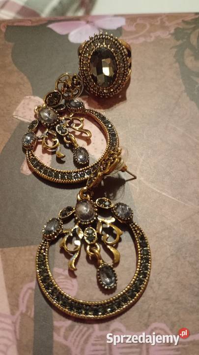 Piękne kolczyki w stylu arabskim Biżuteria podlaskie Białystok