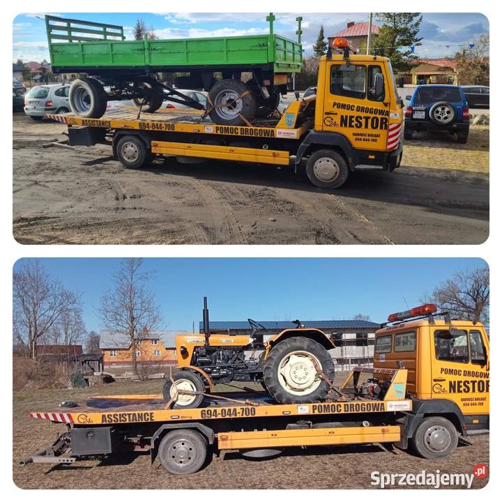 USŁUGI TRANSPORTOWE pomoc drogowa 24H Grajewo