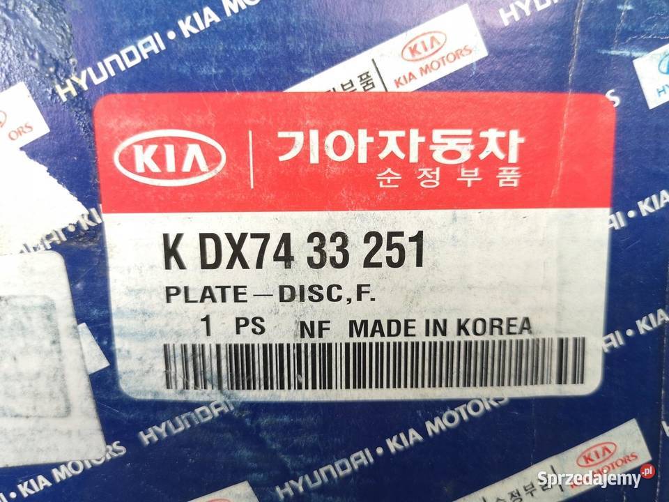 TARCZA HAMULCOWA PRZÓD KIA RIO 20002005 13 15 osobowe