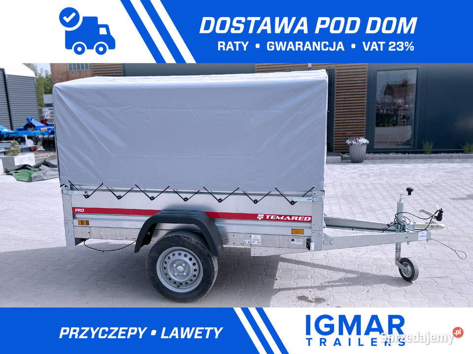 Przyczepa TEMARED PRO 2012 przyczepka Wolsztyn