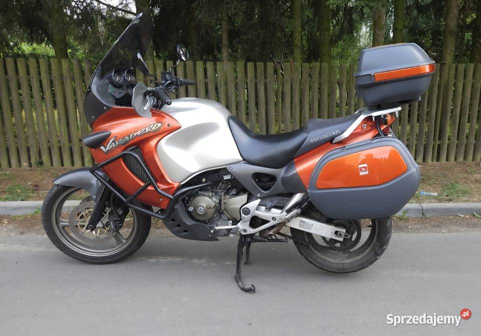 Honda Varadero 1000 pomarańczowy Honda kujawsko-pomorskie Wielgie