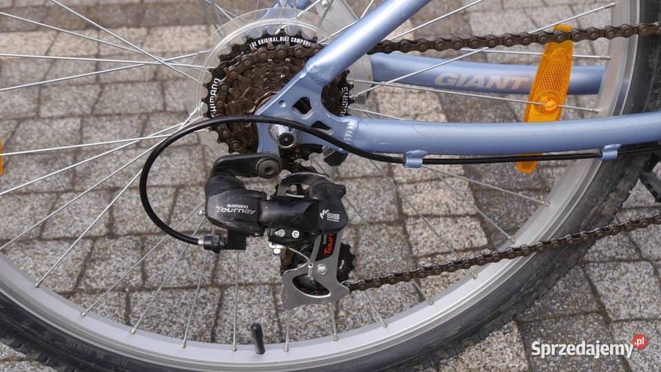 Rower Giant Sedona damski błękitny z koszykiem Warszawa