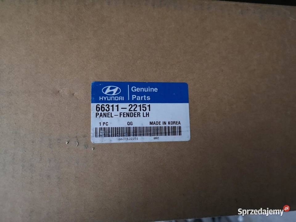 BŁOTNIK LEWY PRZÓD HYUNDAI ACCENT I 9400 sprzedam