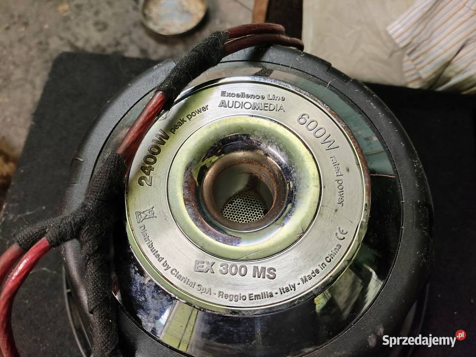 Skrzynia basowa bassowa tuba Audiomedia EX300MS skrzynie basowe i tuby Głośniki