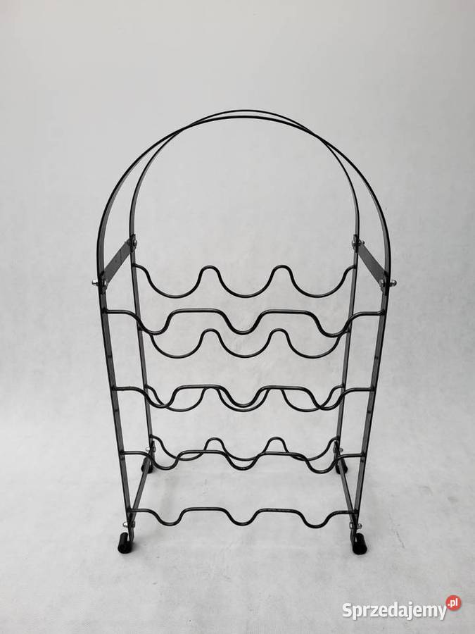 Stojak metalowy na 12 butelek wina Włochy