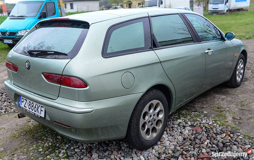 alfa romeo 156 20 jts skóra 2002 lift wnętrza Mosina