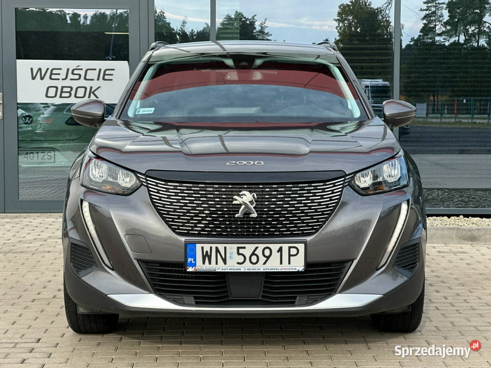 Peugeot 2008 Salon 2 kplopon Półskóra system Start-Stop 2008 Kąty Opolskie