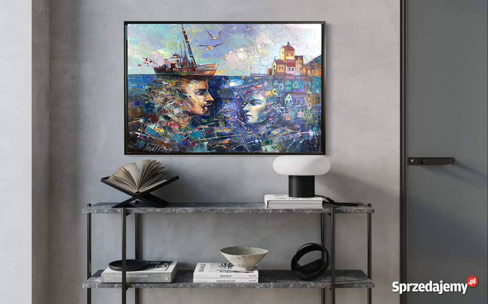 Pitsko Giennadij Powrót do domu 60x70 obraz Rumia