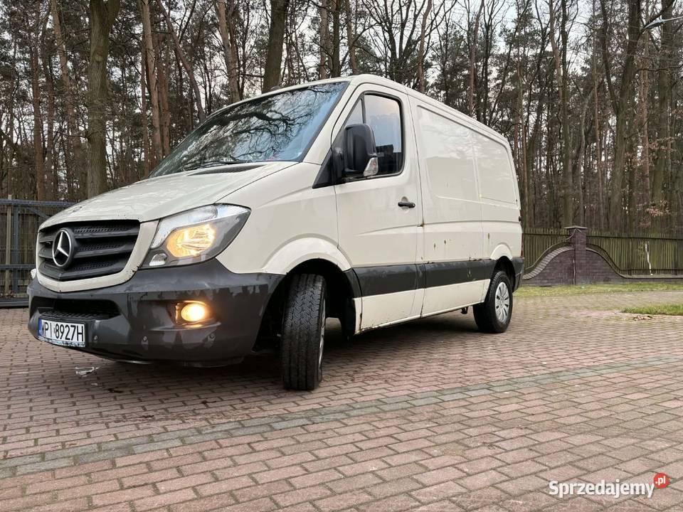 Mercedes Sprinter 2015 salon Polska drugi podgrzewane lusterka boczne Piaseczno
