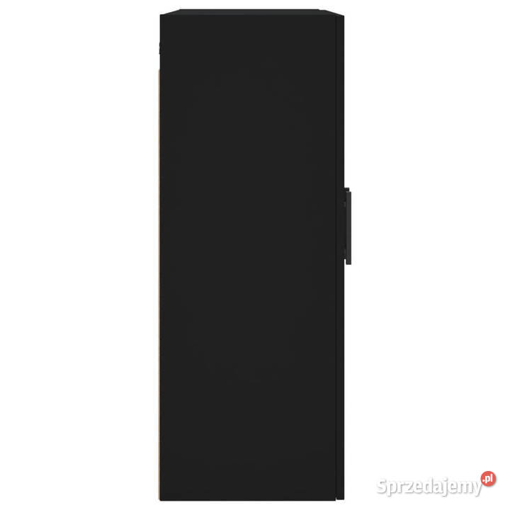 Szafka wisząca czarna 695x34x90 WM828445