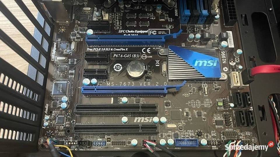 Komputer Stacjonarny MSI części Wrocław sprzedam