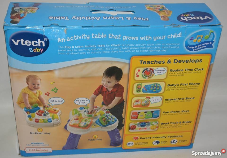 Vtech stolik edukacyjny interaktywny centrum 12m+ Kołobrzeg