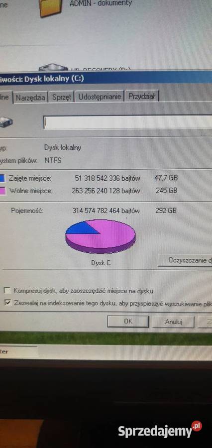 Komputer HP 3010 SFF E8400 3GB 320GB Pamięć RAM 3 Warszawa sprzedam