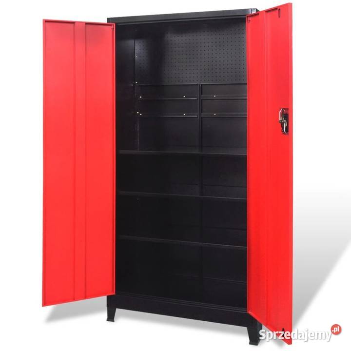 vidaXL Szafa narzędziowa 2 drzwi stal 90x40x180 Warszawa sprzedam