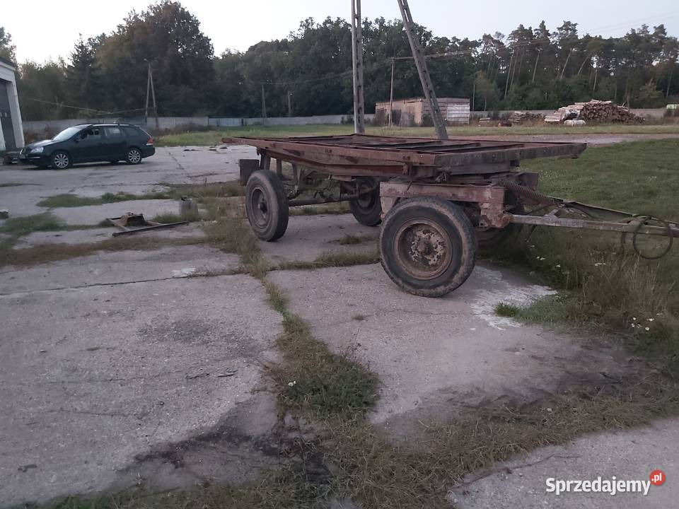 Przyczepa D 47 do remontu Krosno Odrzańskie