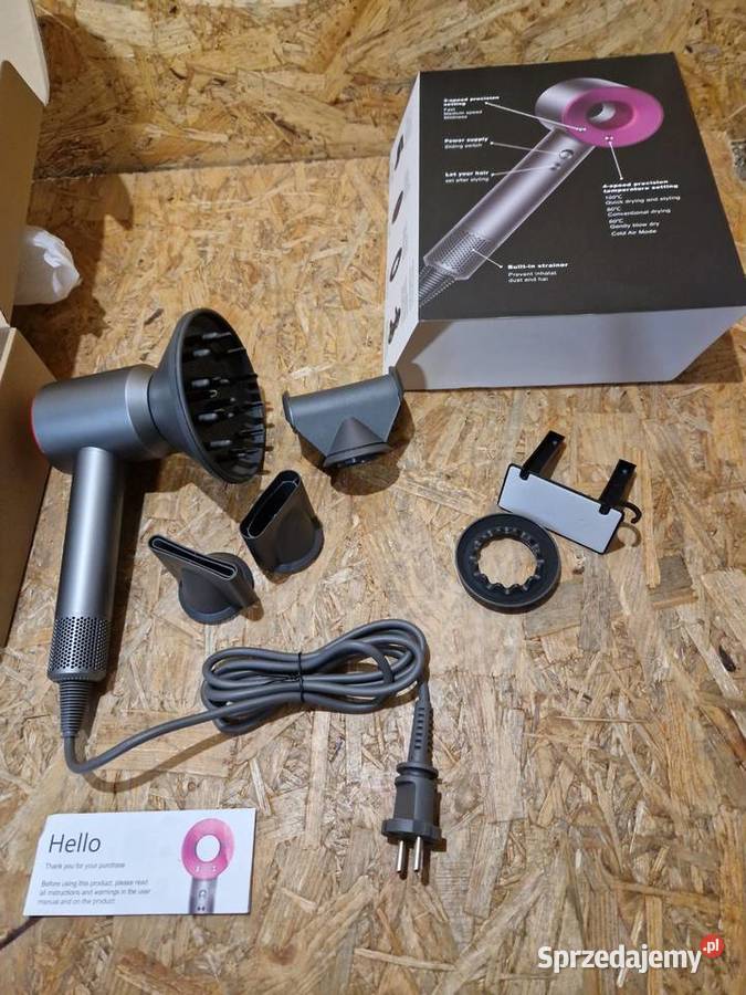 PROFESJONALNA SUSZARKA DO WŁOSÓW DRYER 1600W Głogowa