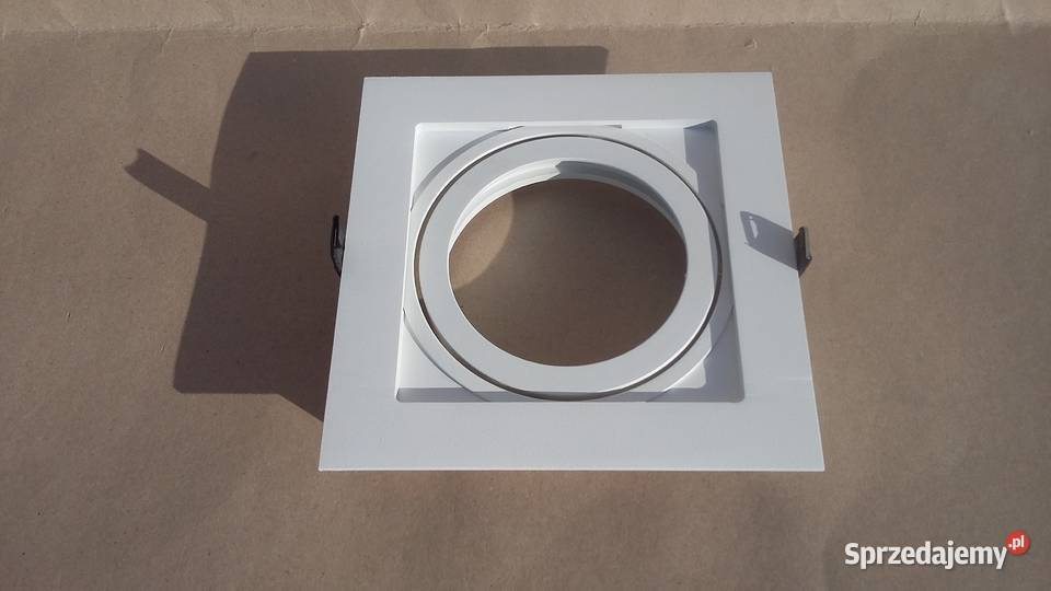 Lampa wpuszczana w sufit do sufitu 111mm biały Warszawa