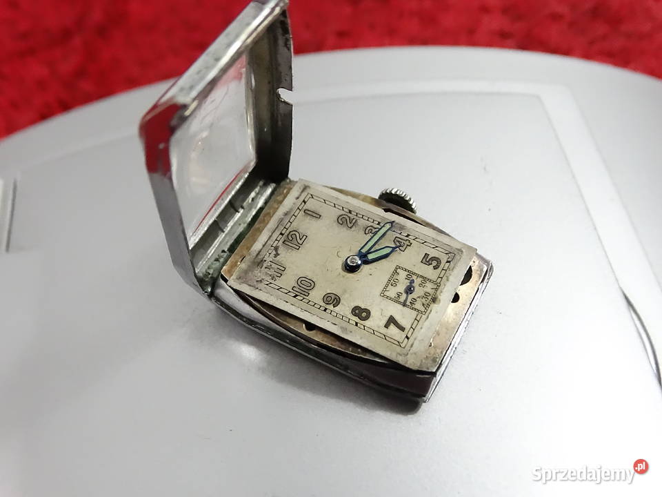 Szwajcarski Vintage Art Dco 15 Jewels SPRAWNY Biłgoraj