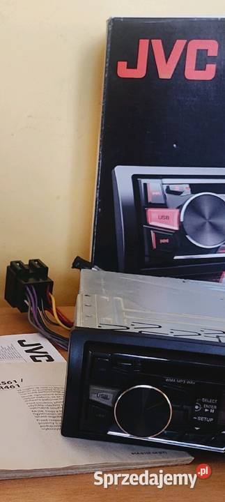 Radio samochodowe z odtwarzaczem CD JVC KDR469 Świdnik