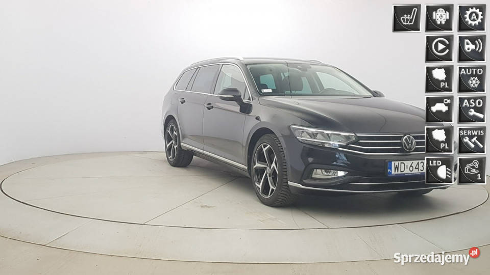 Volkswagen Passat 20 TSI Elegance DSG Z komputer pokładowy Warszawa