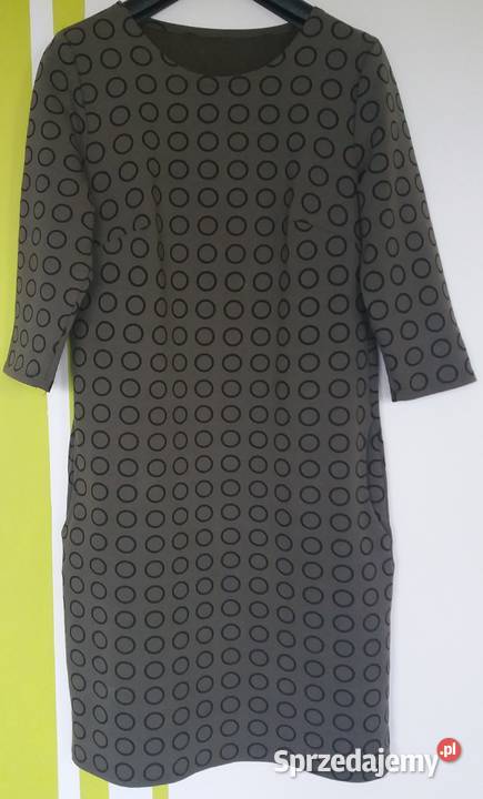 SM Ołówkowa bawełniana sukienka produkt polski Ołówkowa  Gliwice