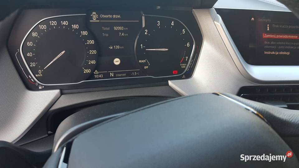 BMW Seria 1 F40 2019 benzyna manualna wielkopolskie Sławoszew