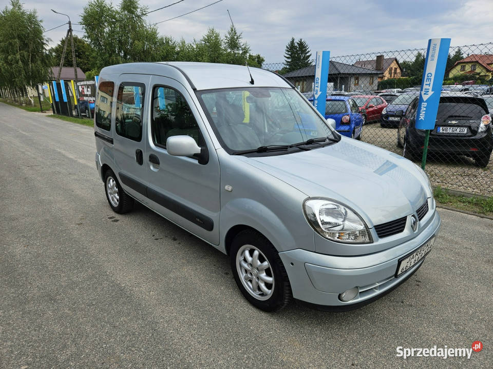 Renault Kangoo Opłacony Zdrowy Zadbany wspomaganie kierownicy Kisielice
