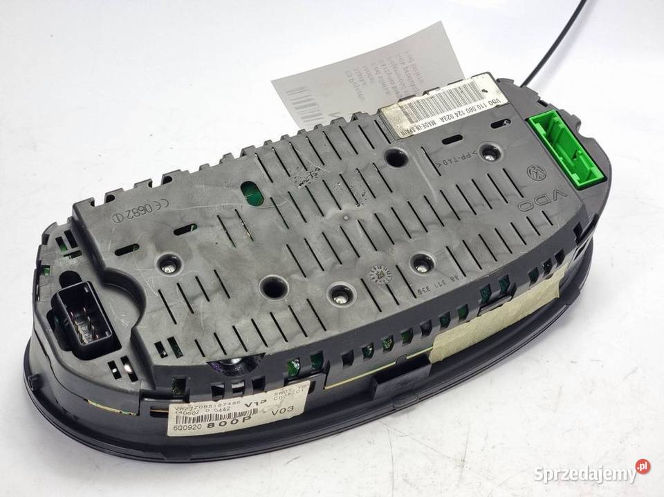 LICZNIK ZEGAR VOLKSWAGEN POLO 9N 6Q0920800P