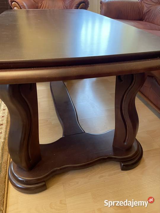 Ława drewniana niski stół Olsztyn