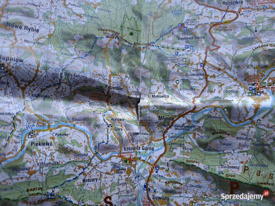 Beskid Wyspowy 1 60 000 mapa turystyczna Compass