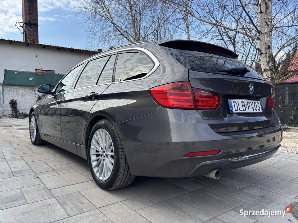 Bmw 320d f31 luxury bogate wyposażenie super Wrocław