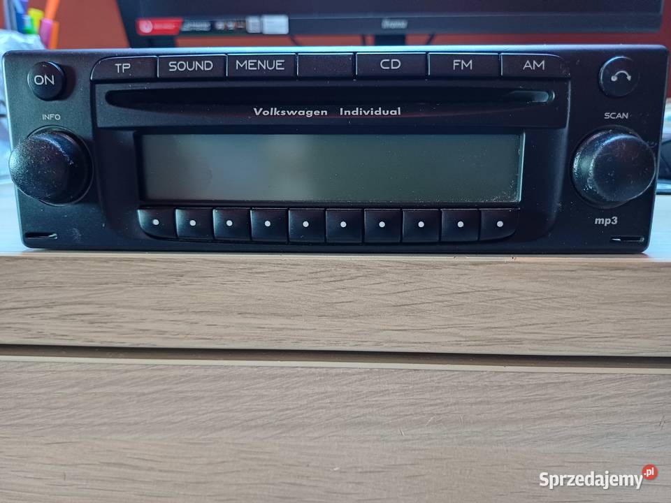 Radio CD oryginalne VW Passat T4 T5 Jawor
