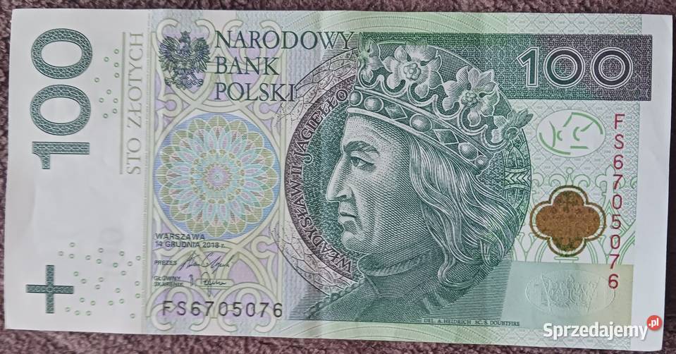 100 Władysław II Jagiełło 6705076 RADAR Numizmatyka Konin