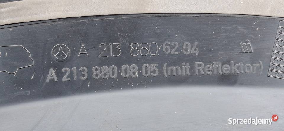 EKLASA W213 ALL TERRAIN LISTWA NAKŁADKA BŁOTNIKA Bieleń