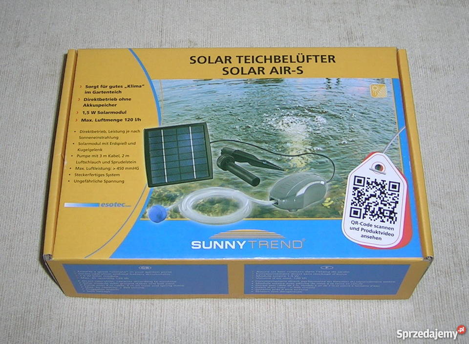 napowietrzacz solarny mazowieckie Wyszków